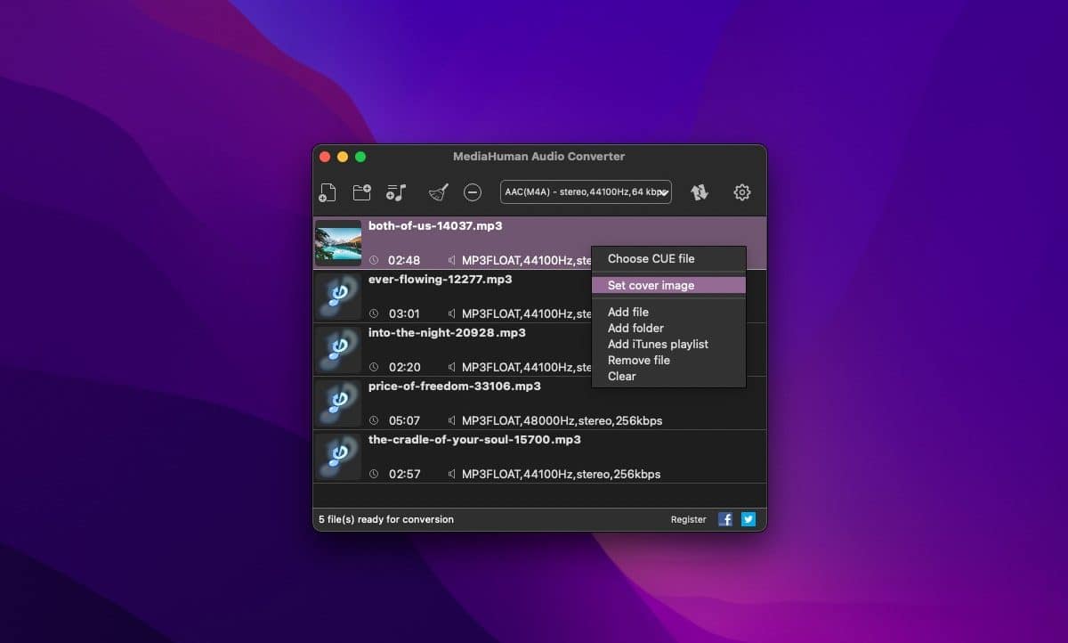 MediaHuman Audio Converter: Convert Audio Files For Free