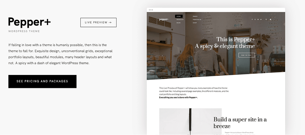 Pepper+ Theme — A Well-Crafted WordPress Theme By Artisan