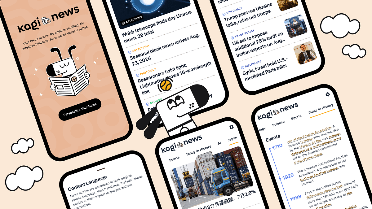 Kagi News: Private, Ad-Free News