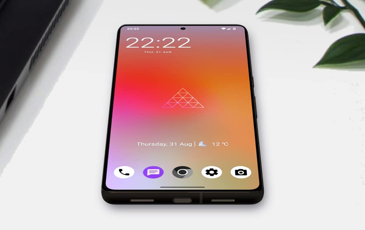 The Above Phone Has A Pre-Configured Private Operating System