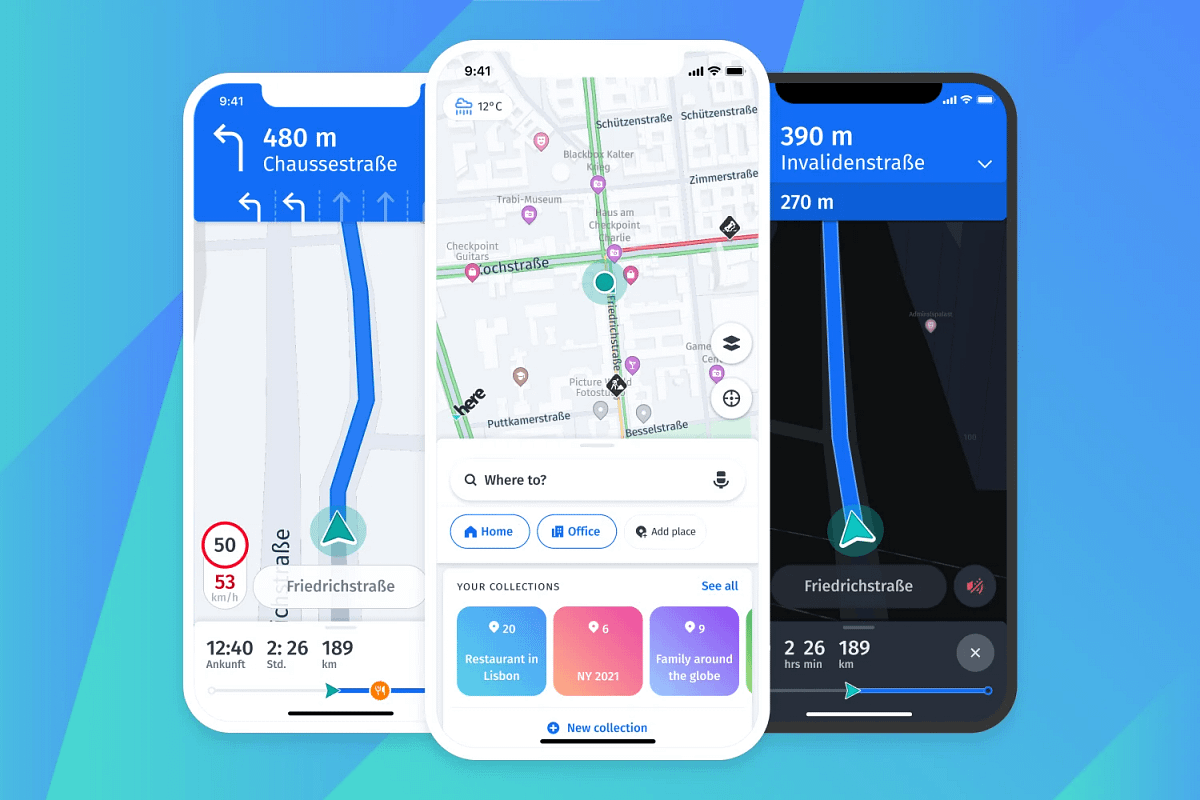 HERE WeGo: A Free, Privacy-Respecting Navigation App