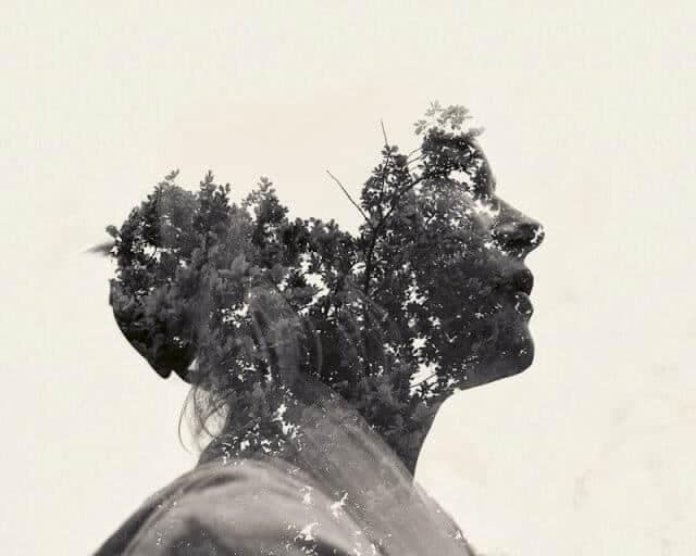 Christoffer Relander double exposure portrait