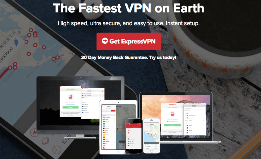 ExpressVPN (Screenshot)